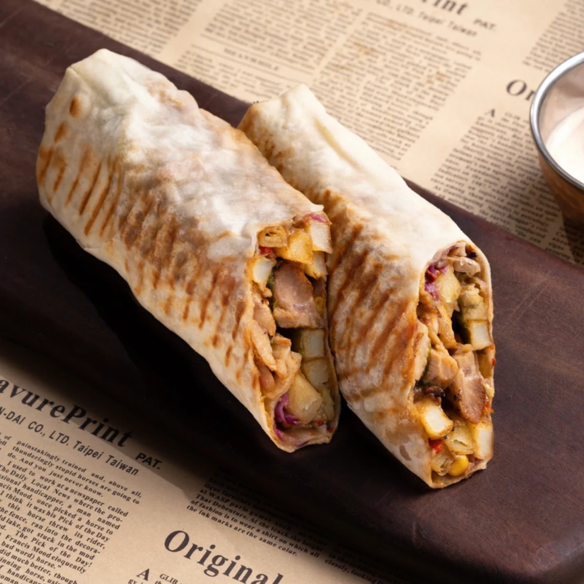 Ala wrap chicken