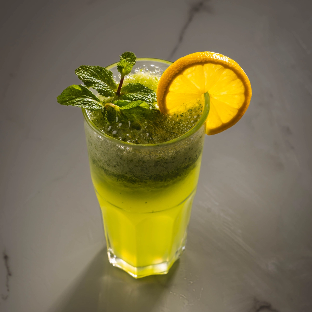 Homemade Mint Lemonade