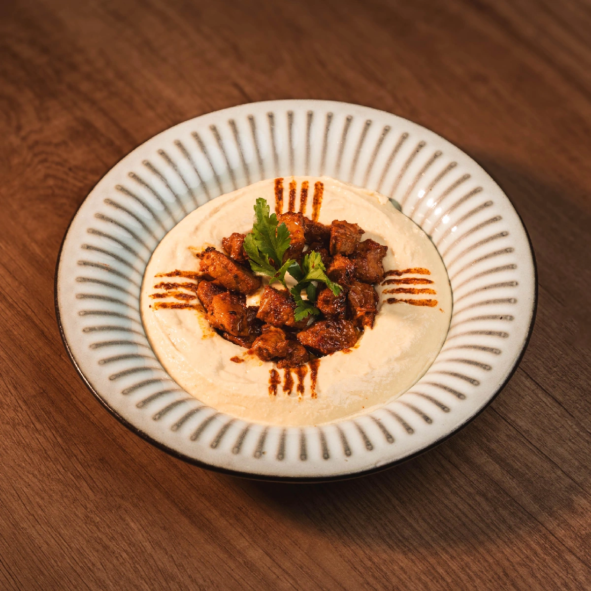 Hummus With Meat