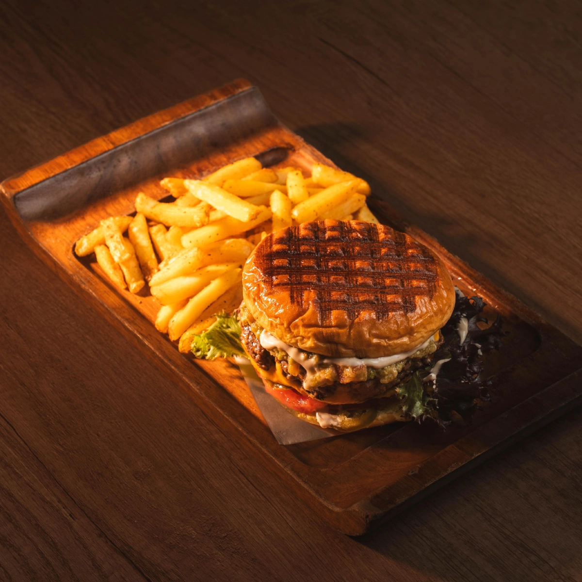 Mexican burger