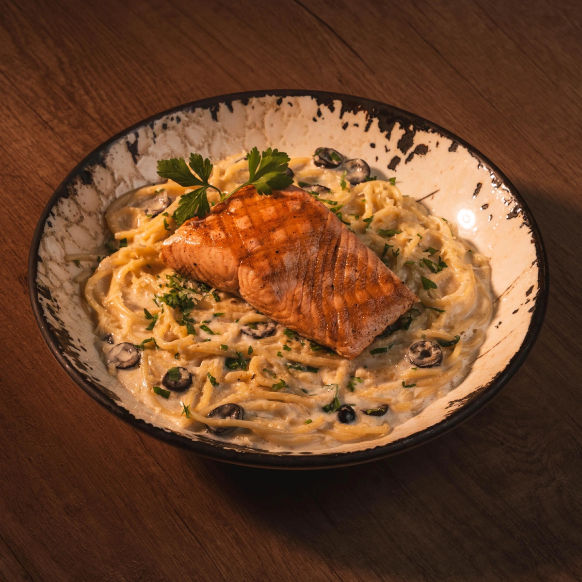 Salmon Pasta